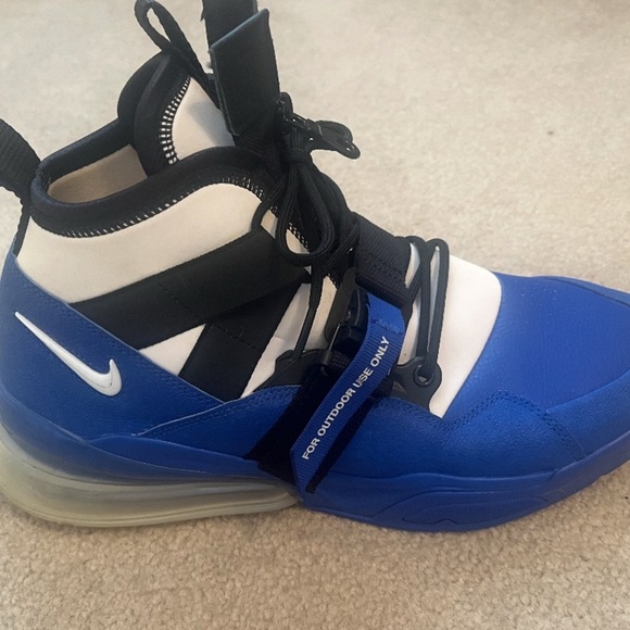 Nike Air Force 270 Mens Shoes, Size 11, Utility Racer Blue, AQ0572-400, Used - Picture 4 of 6